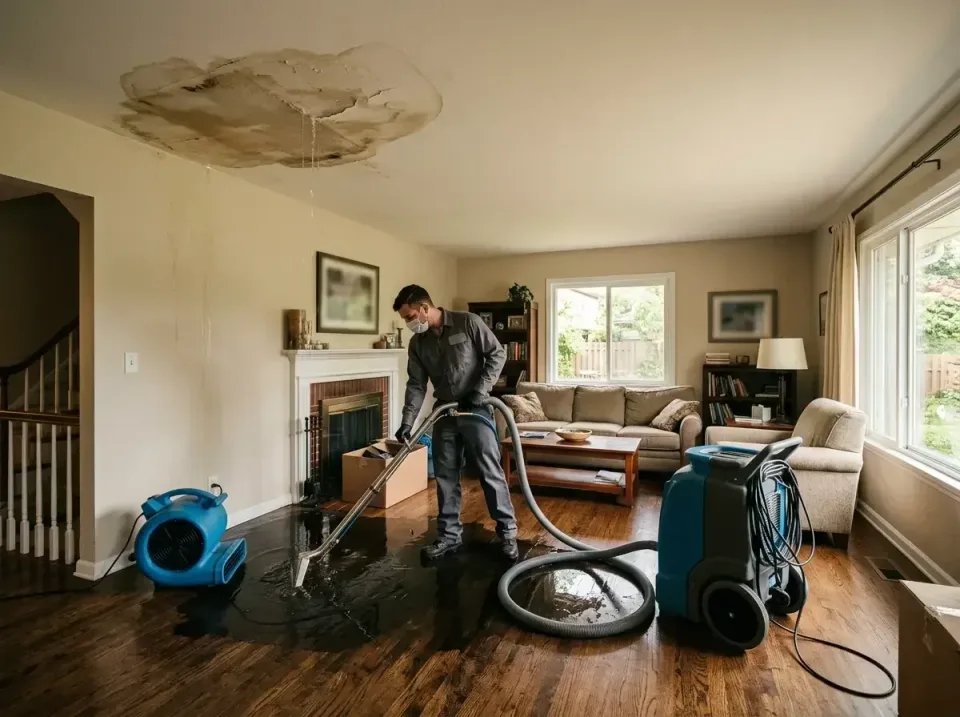 attic-pipe-burst-ceiling-drip-008 — frequently asked questions, Water Damage Restoration & Carpet Care in Branson, MO